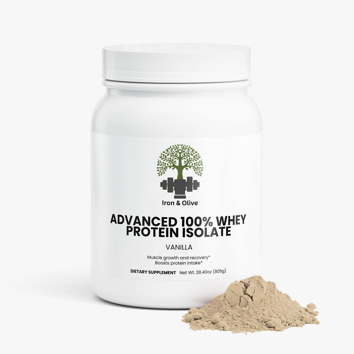 Advanced 100% Whey Protein Isolate — Vanilla